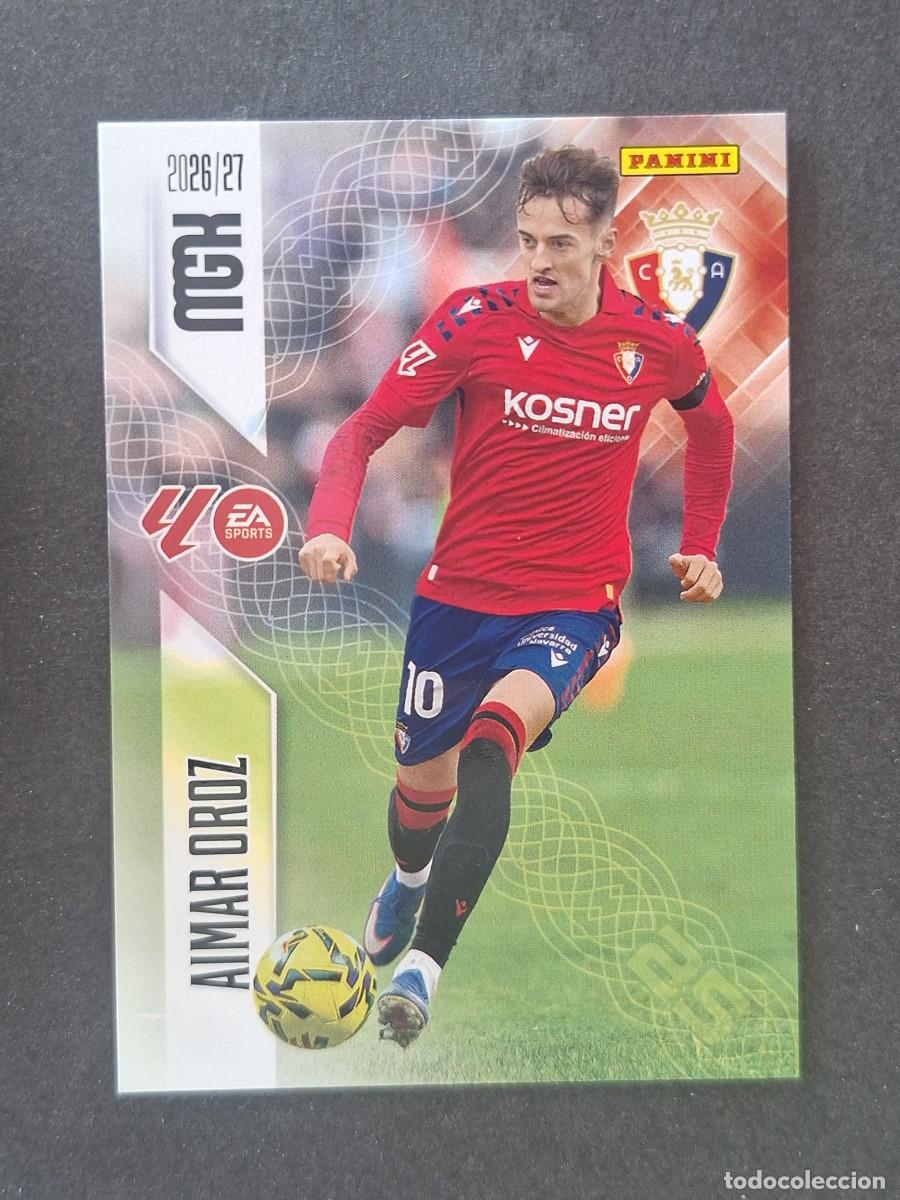 Cromos de Futebol: L1 AIMAR OROZ C. A. OSASUNA 266 PANINI MEGACRACKS 2026 2027 26 27