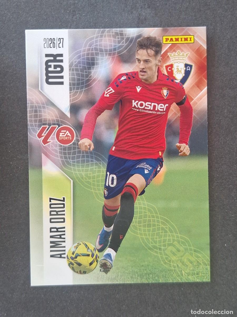 Cromos de Futebol: L1 AIMAR OROZ C. A. OSASUNA 266 PANINI MEGACRACKS 2026 2027 26 27