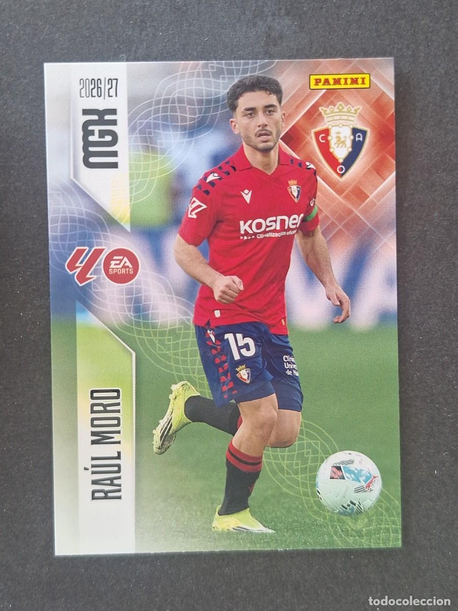 Cromos de Futebol: L1 RAUL MORO C. A. OSASUNA 267 PANINI MEGACRACKS 2026 2027 26 27