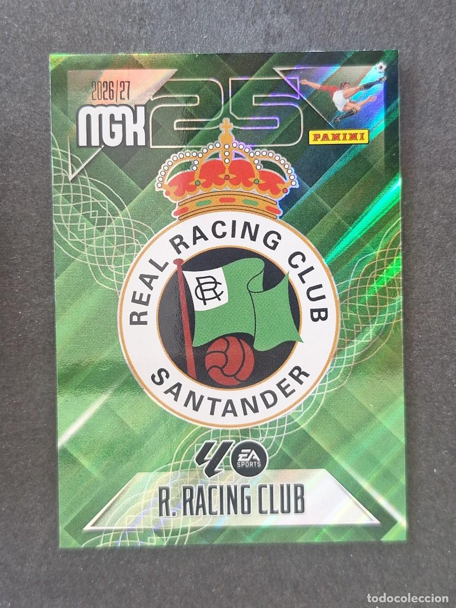 Fu&szlig;ball-Sticker: L1 ESCUDO RACING DE SANTANDER 271 PANINI MEGACRACKS 2026 2027 26 27