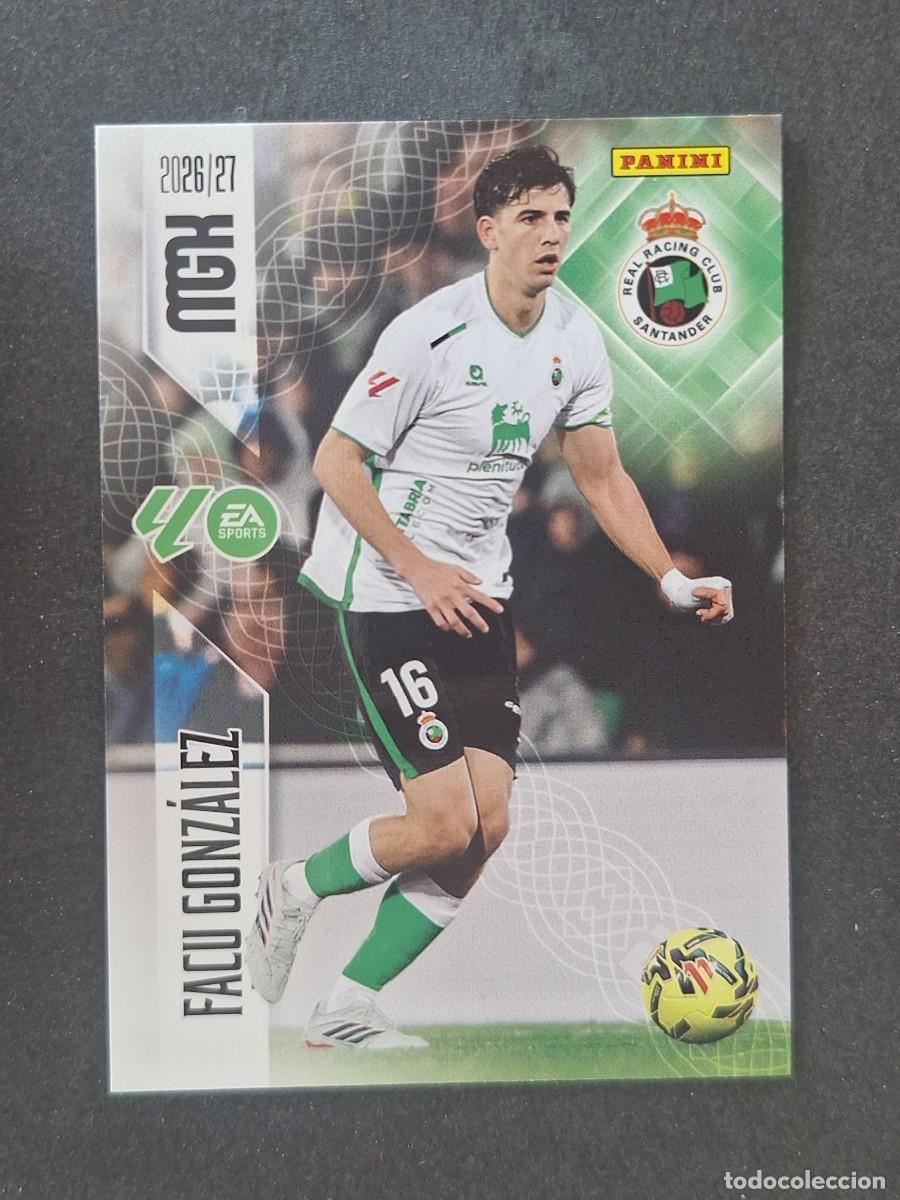 Fu&szlig;ball-Sticker: L1 FACU GONZALEZ RACING DE SANTANDER 276 PANINI MEGACRACKS 2026 2027 26 27