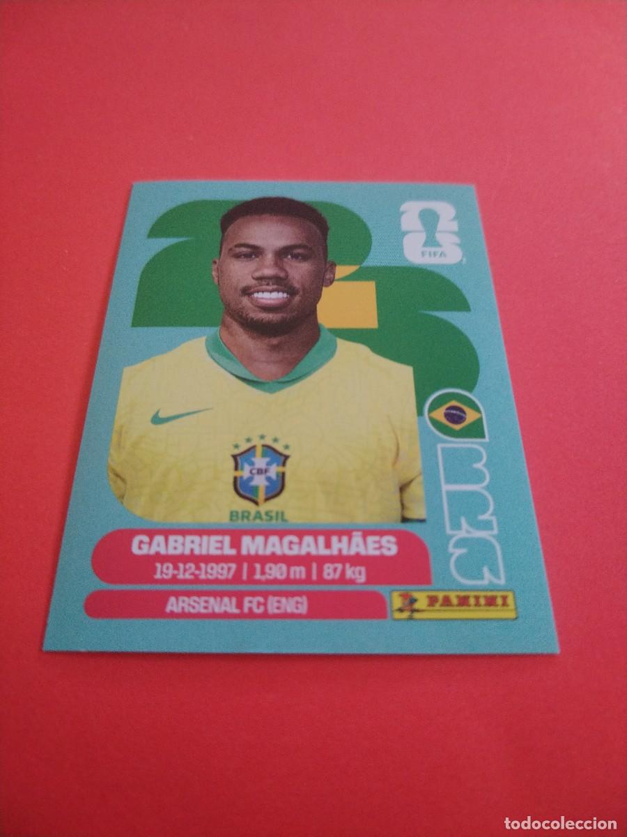 Fu&szlig;ball-Sticker: CROMO MUNDIAL 2026 - BRASIL BRA 6
