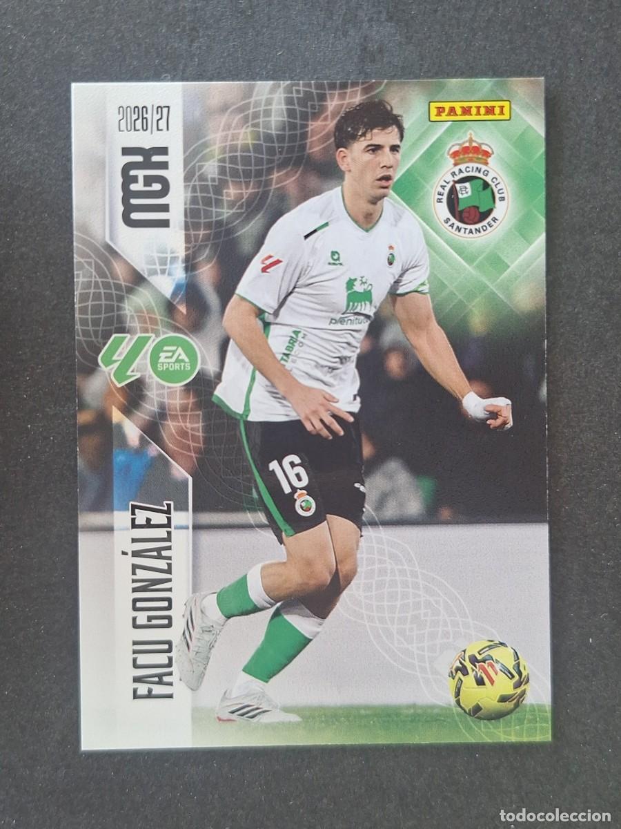 Fu&szlig;ball-Sticker: L1 FACU GONZALEZ RACING DE SANTANDER 276 PANINI MEGACRACKS 2026 2027 26 27
