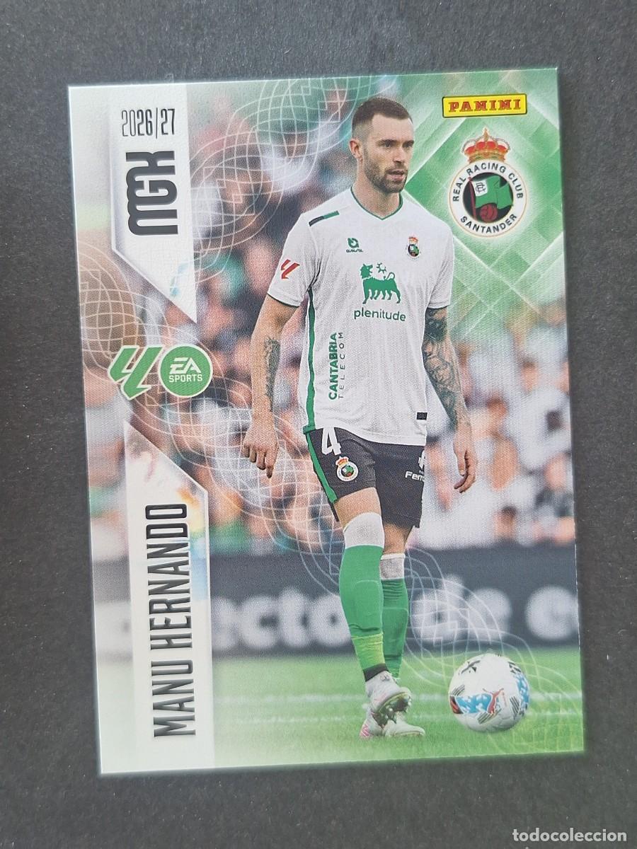 Fu&szlig;ball-Sticker: L1 MANU HERNANDO RACING DE SANTANDER 278 PANINI MEGACRACKS 2026 2027 26 27