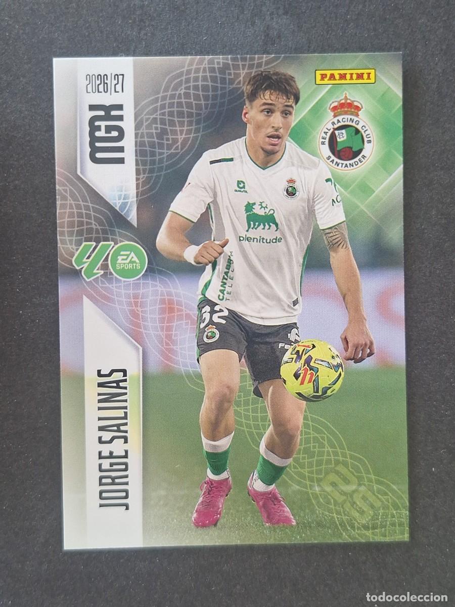 Cromos de f&uacute;tbol: L1 JORGE SALINAS RACING DE SANTANDER 279 PANINI MEGACRACKS 2026 2027 26 27