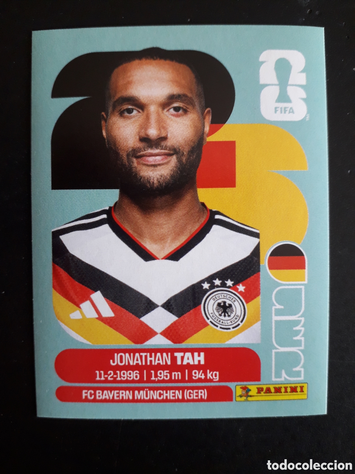 Cromos de f&uacute;tbol: TAH ALEMANIA GER 3 MUNDIAL F&Uacute;TBOL 2026 FIFA WORLD CUP PANINI SIN PEGAR PEDIDO M&Iacute;NIMO 3&euro;.