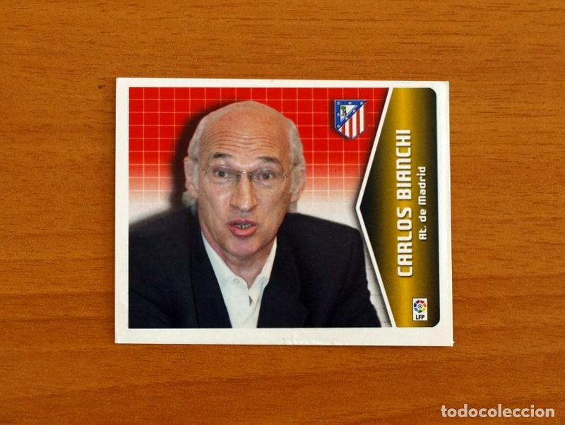 Cromos de f&uacute;tbol: Atl&eacute;tico Madrid - Carlos Bianchi, Entrenador - Liga 2005-2006, 05-06 - Ediciones Este - Nunca pegado