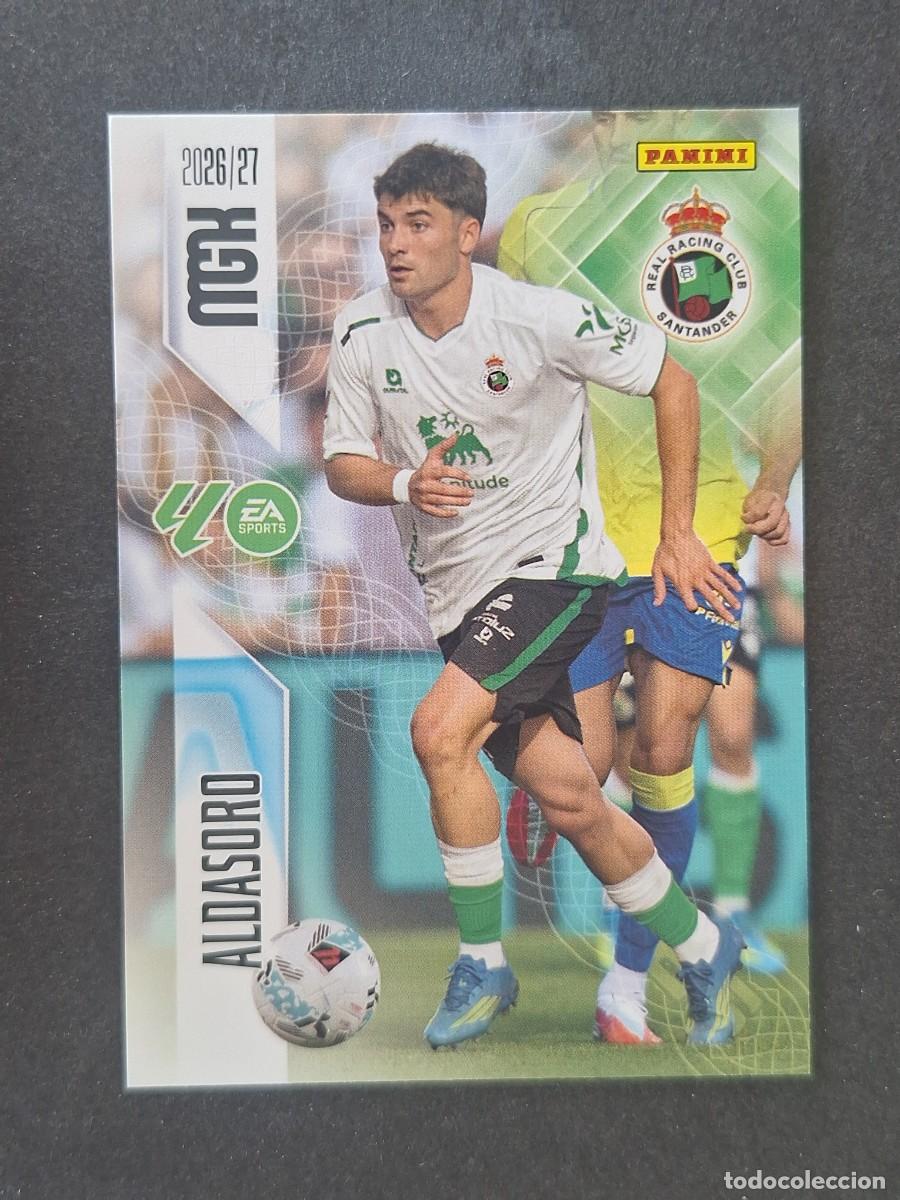 Cromos de f&uacute;tbol: L1 ALDASORO RACING DE SANTANDER 283 PANINI MEGACRACKS 2026 2027 26 27