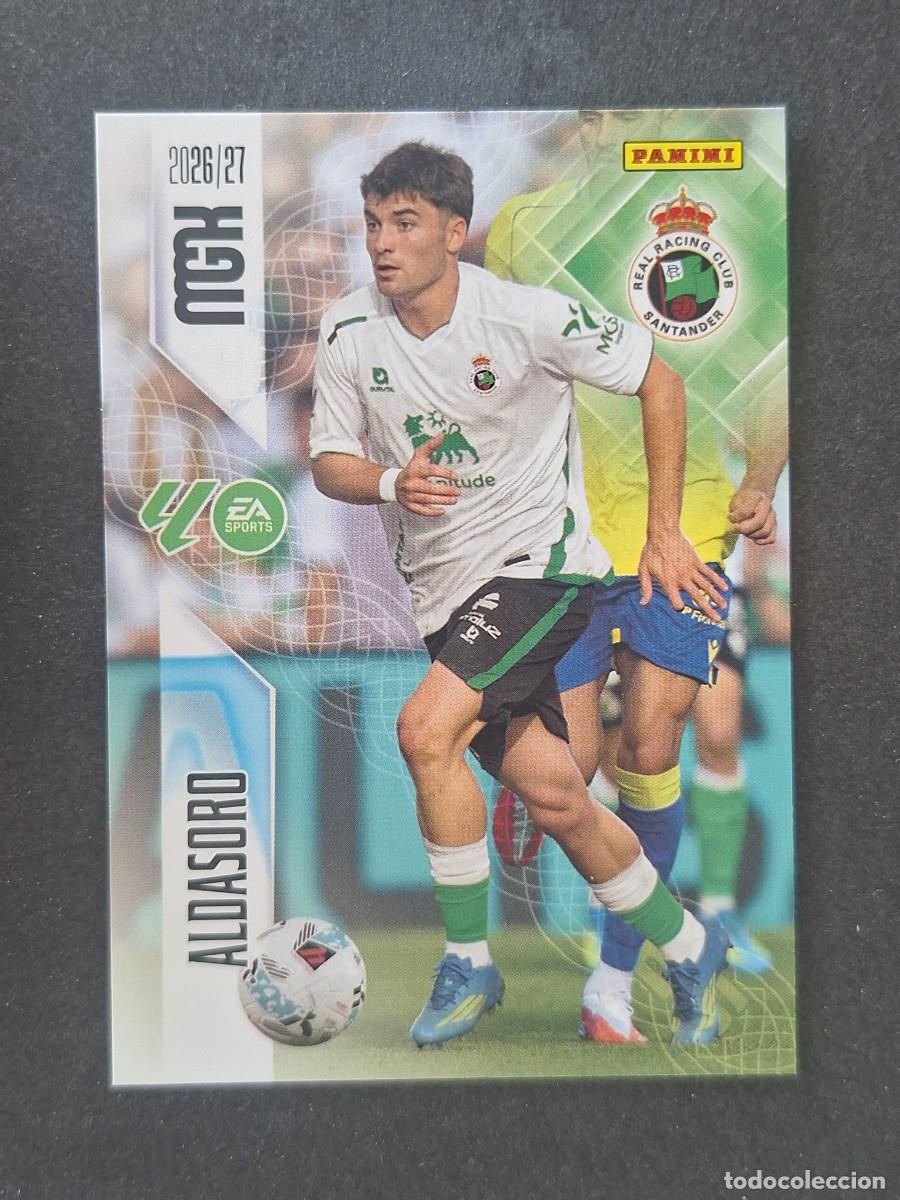 Cromos de f&uacute;tbol: L1 ALDASORO RACING DE SANTANDER 283 PANINI MEGACRACKS 2026 2027 26 27