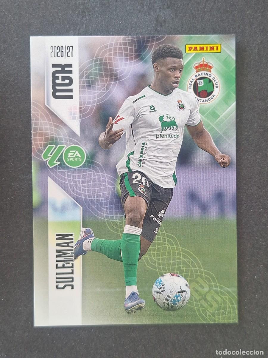 Cromos de f&uacute;tbol: L1 SULEIMAN RACING DE SANTANDER 284 PANINI MEGACRACKS 2026 2027 26 27