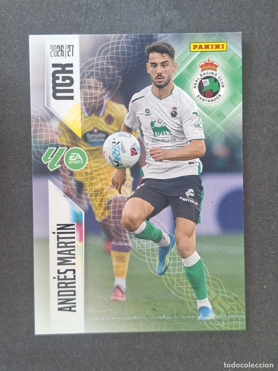 Cromos de Futebol: L1 ANDRES MARTIN RACING DE SANTANDER 285 PANINI MEGACRACKS 2026 2027 26 27