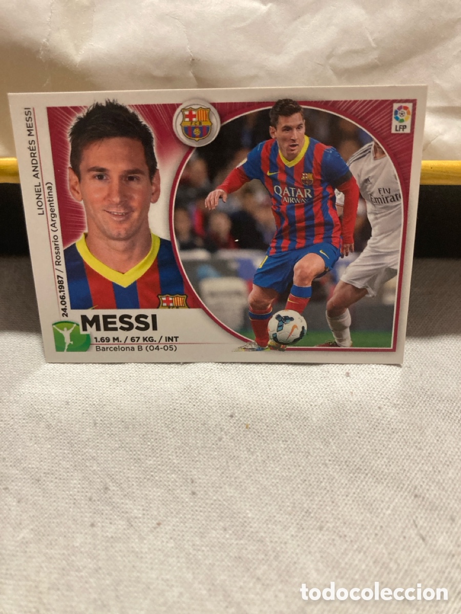 Figurine di Calcio: Messi fc Barcelona liga Este 2014-15