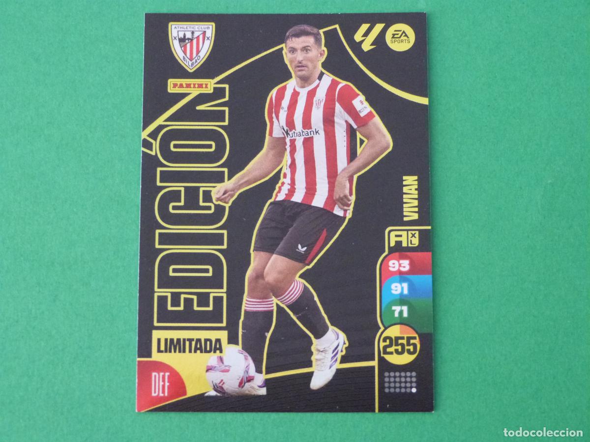 Figurine di Calcio: TRADING CARD FUTBOL VIVIAN ATH. BILBAO EDICION LIMITADA LIGA ADRENALYN XL 2024-2025/24-25 PANINI