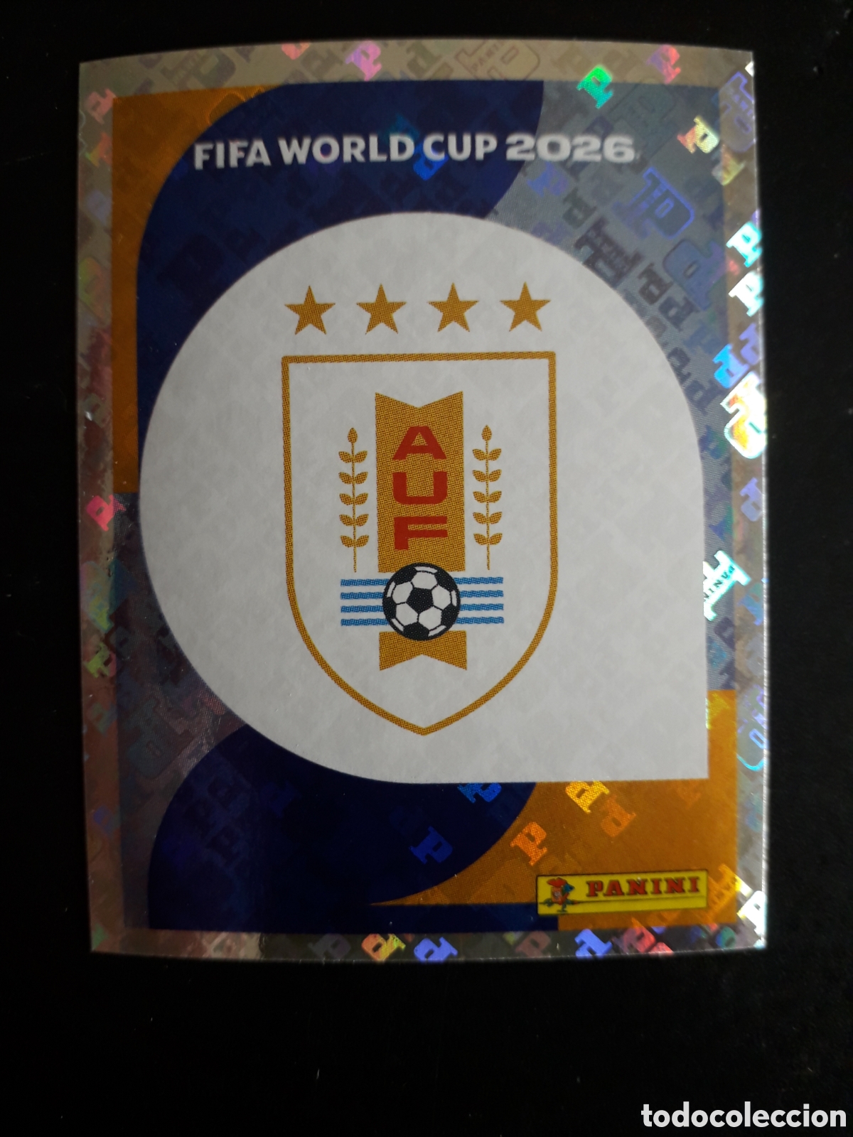 Figurine di Calcio: ESCUDO URUGUAY URU 1 MUNDIAL F&Uacute;TBOL 2026 FIFA WORLD CUP PANINI SIN PEGAR PEDIDO M&Iacute;NIMO 3&euro;