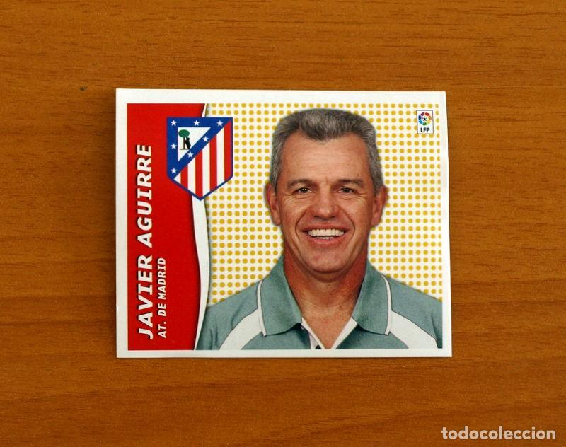 Figurine di Calcio: Atl&eacute;tico Madrid - Javier Aguirre, Entrenador - Liga 2006-2007, 06-07 - Ediciones Este - Nunca pegado