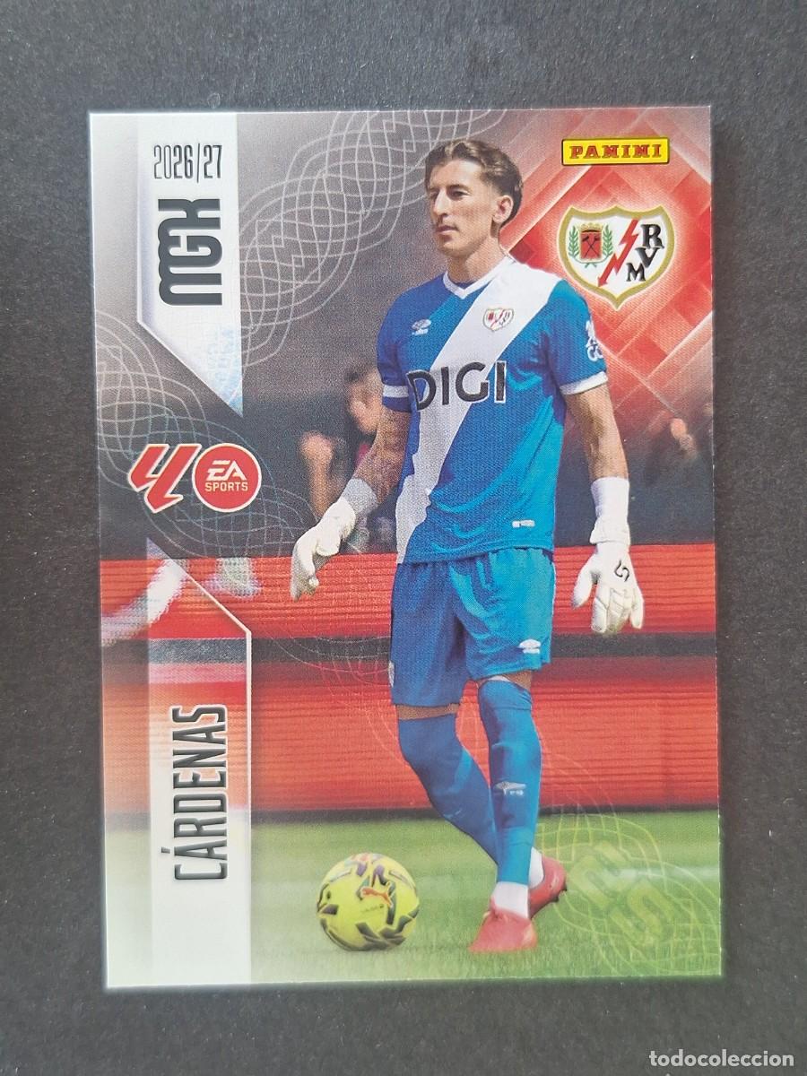Cromos de f&uacute;tbol: L1 CARDENAS RAYO VALLECANO 291 PANINI MEGACRACKS 2026 2027 26 27