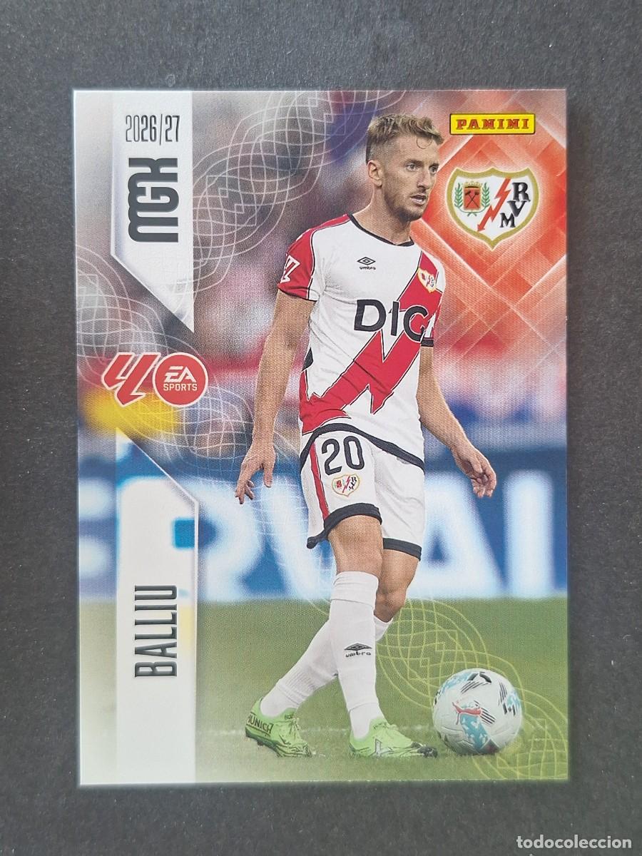 Cromos de f&uacute;tbol: L1 BALLIU RAYO VALLECANO 293 PANINI MEGACRACKS 2026 2027 26 27