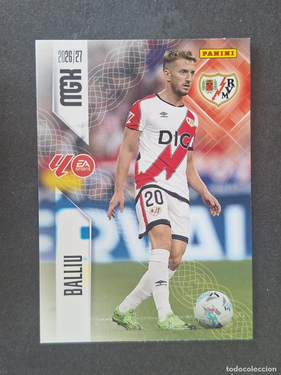 Cromos de f&uacute;tbol: L1 BALLIU RAYO VALLECANO 293 PANINI MEGACRACKS 2026 2027 26 27