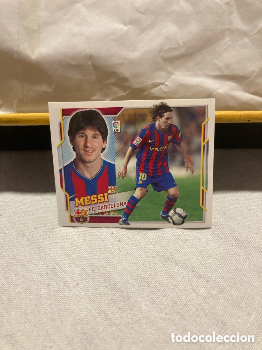 Cromos de f&uacute;tbol: Messi fc Barcelona 2010-2011 liga Este