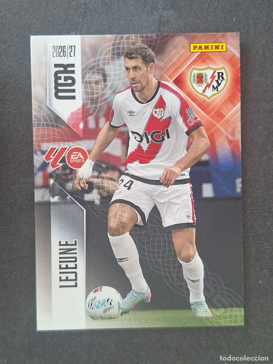 Cromos de f&uacute;tbol: L1 LEJEUNE RAYO VALLECANO 294 PANINI MEGACRACKS 2026 2027 26 27
