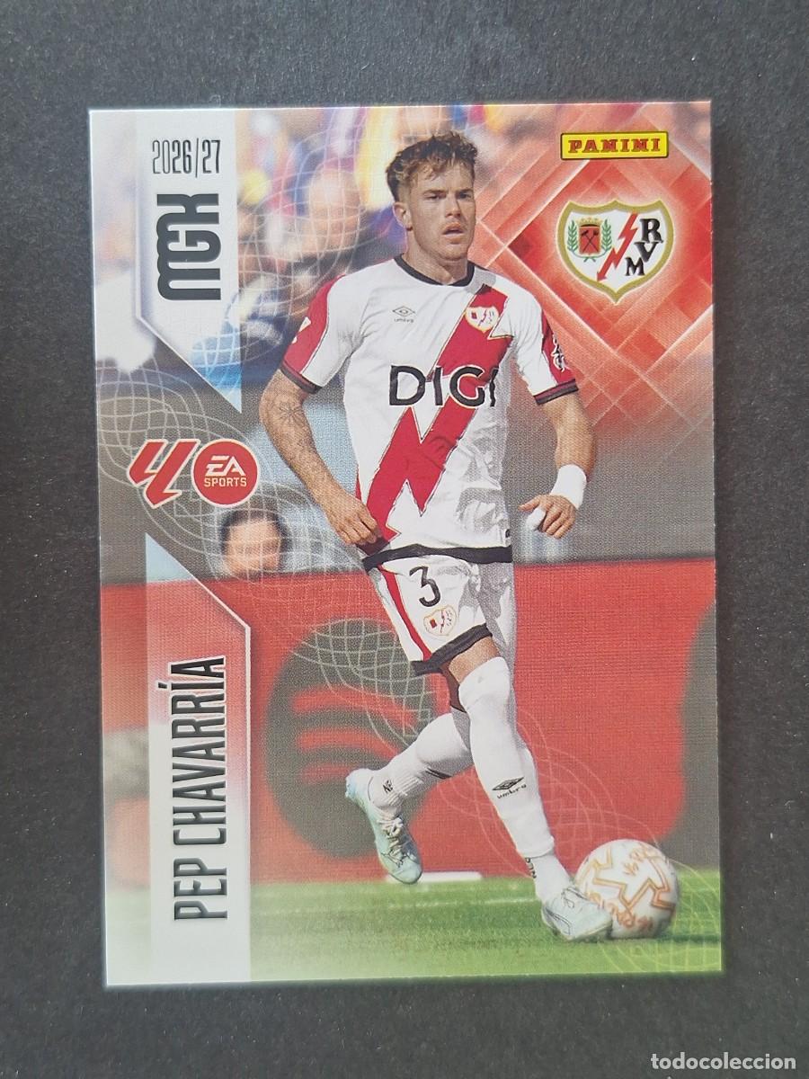 Cromos de f&uacute;tbol: L1 PEP CHAVARRIA RAYO VALLECANO 297 PANINI MEGACRACKS 2026 2027 26 27