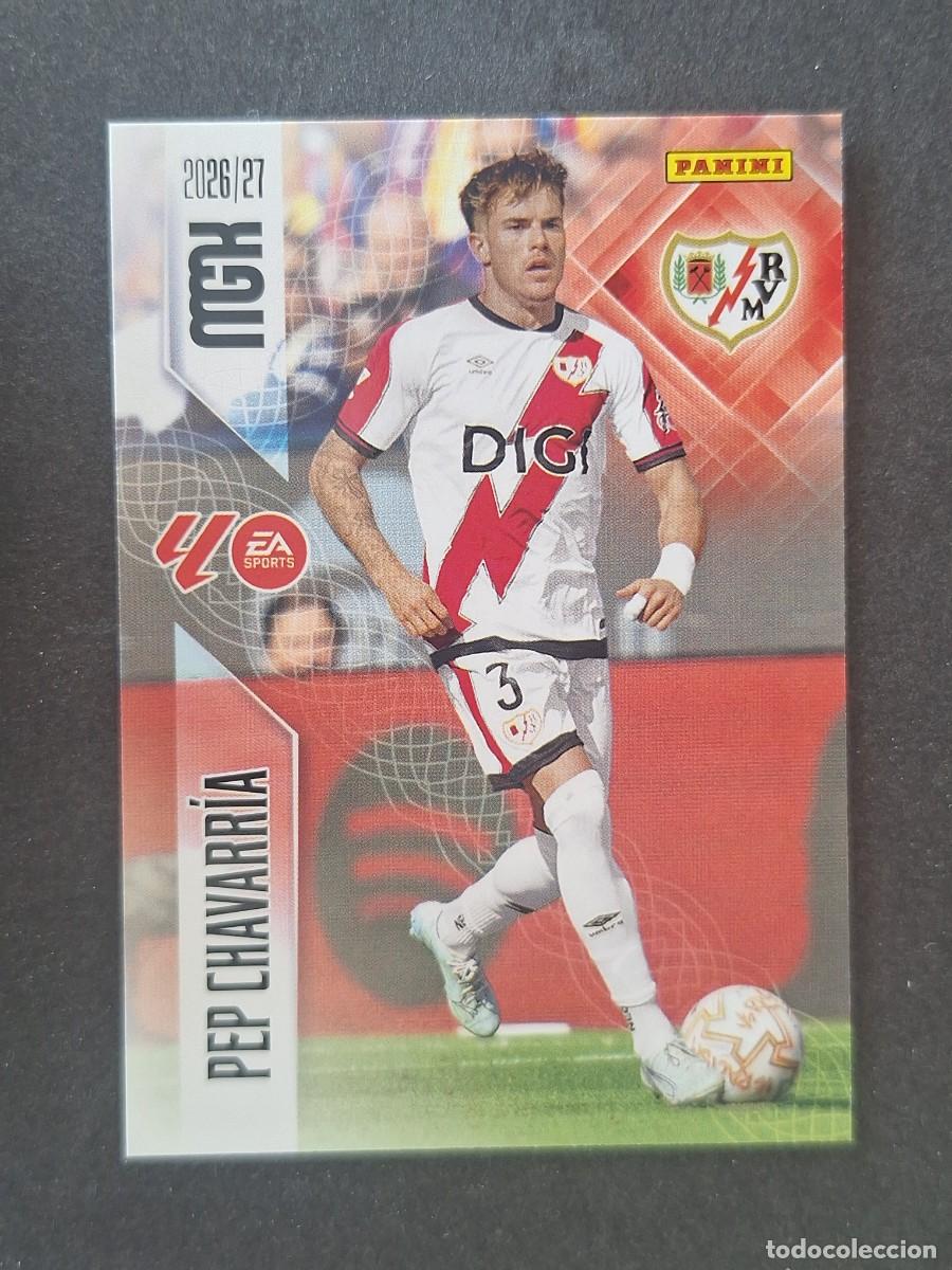 Cromos de f&uacute;tbol: L1 PEP CHAVARRIA RAYO VALLECANO 297 PANINI MEGACRACKS 2026 2027 26 27