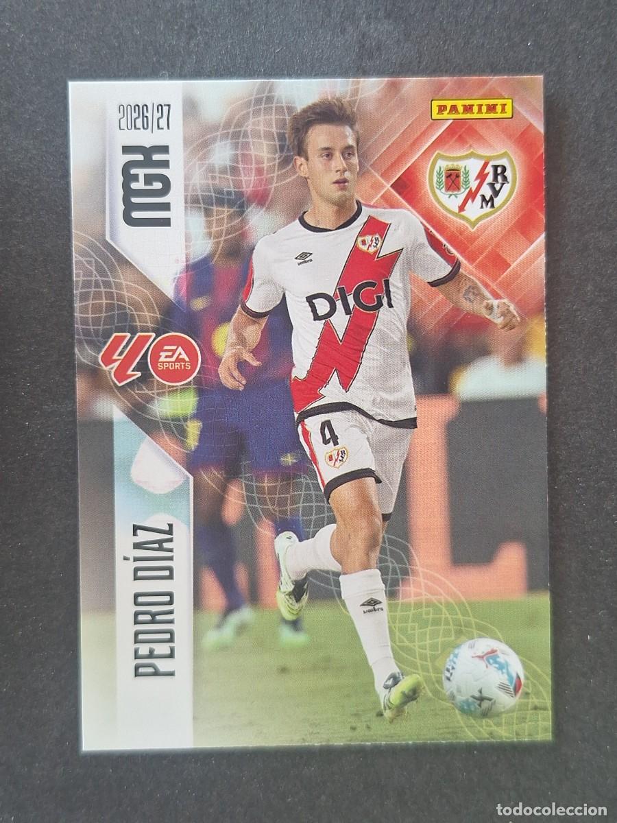 Cromos de f&uacute;tbol: L1 PEDRO DIAZ RAYO VALLECANO 298 PANINI MEGACRACKS 2026 2027 26 27