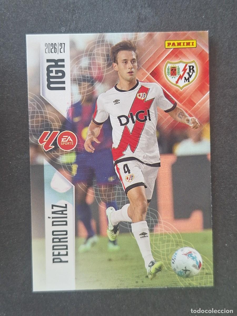 Cromos de f&uacute;tbol: L1 PEDRO DIAZ RAYO VALLECANO 298 PANINI MEGACRACKS 2026 2027 26 27