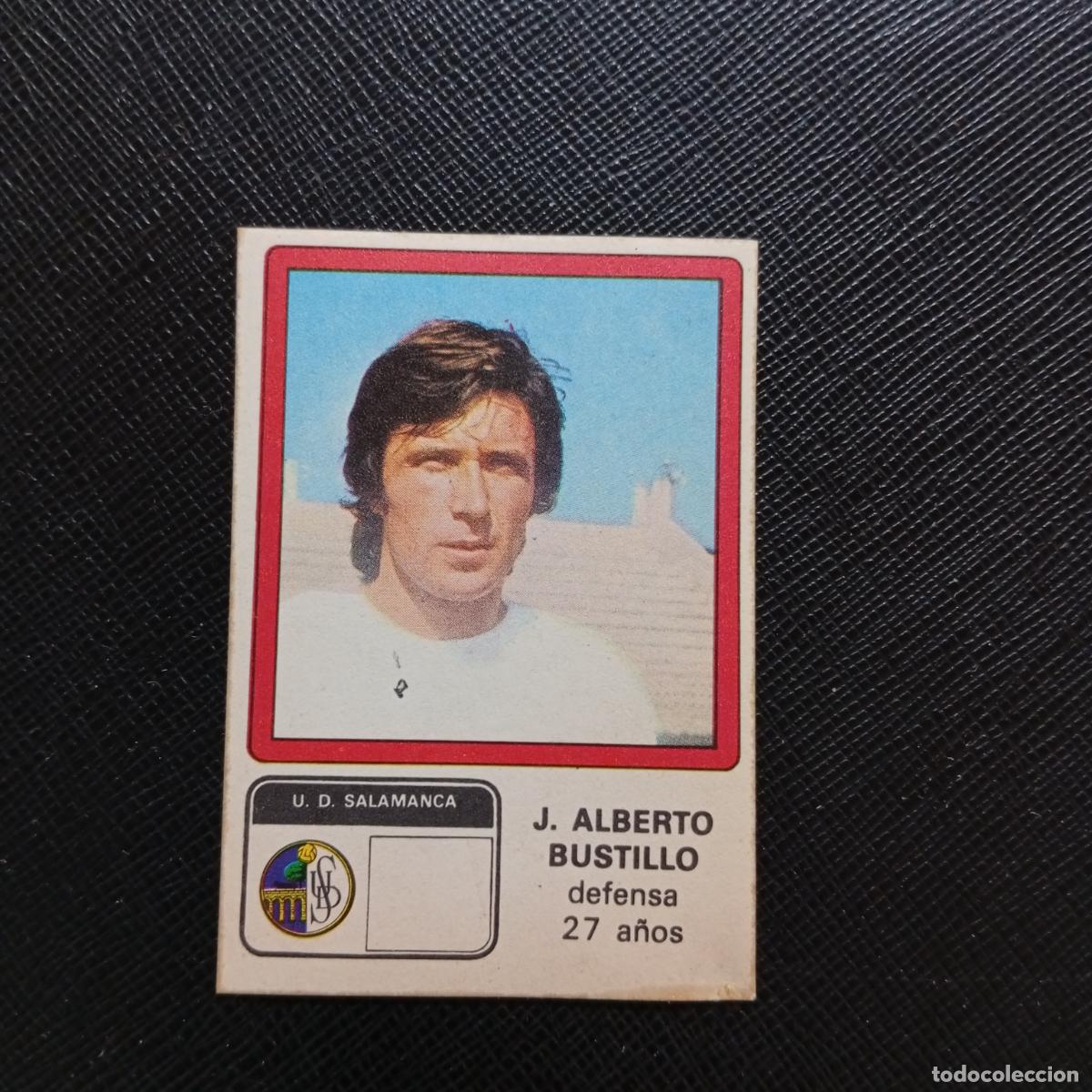 Cartes &agrave; collectionner de Football: 194 BUSTILLO SALAMANCA VULCANO 76 77 CROMO FUTBOL 1976 1977 - SIN PEGAR - A112 PG253