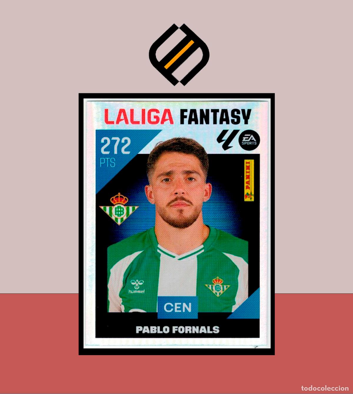 Fu&szlig;ball-Sticker: LIGA ESTE 2026 2027 26 27 PANINI LALIGA FANTASY N&ordm; 4 FORNALS REAL BETIS STICKER ALB&Uacute;M COLECCI&Oacute;N