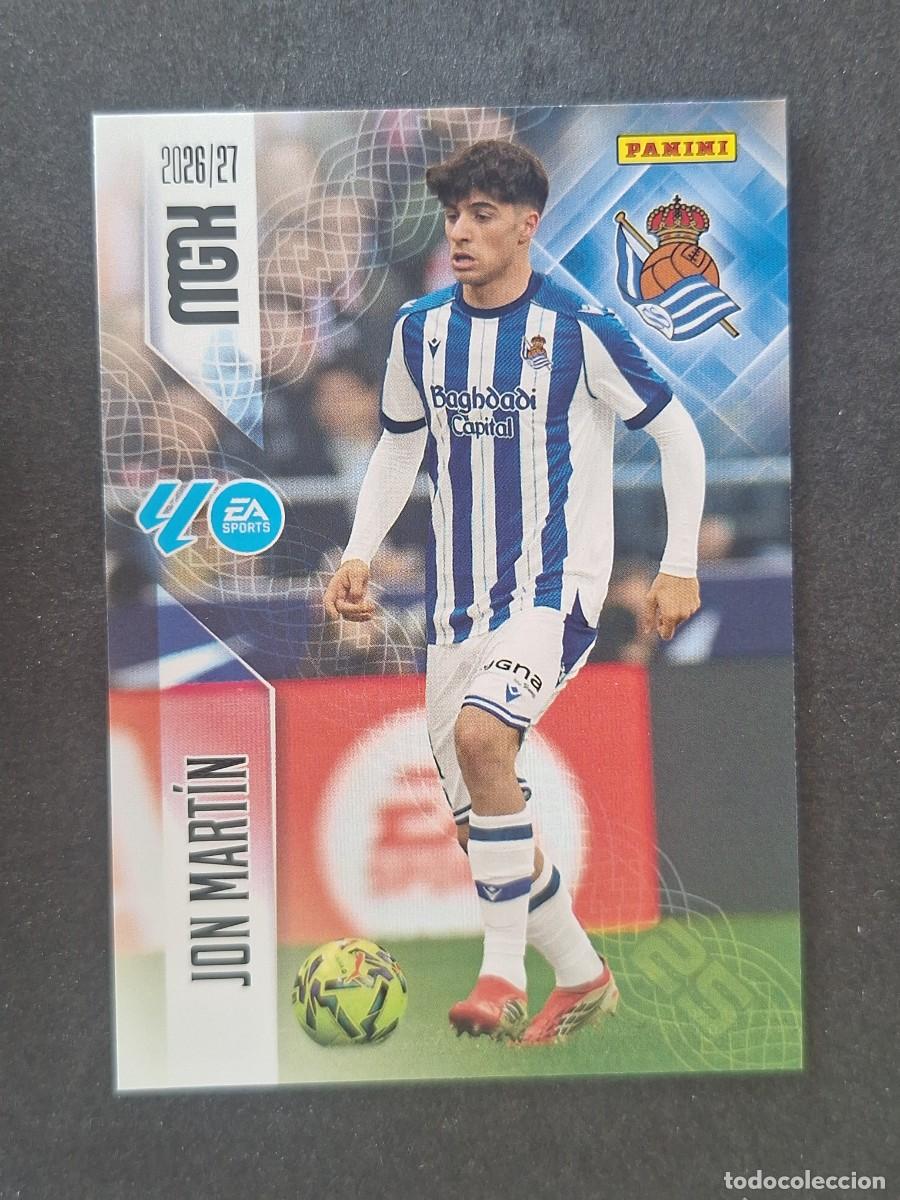 Fu&szlig;ball-Sticker: L1 JON MARTIN REAL SOCIEDAD 311 PANINI MEGACRACKS 2026 2027 26 27