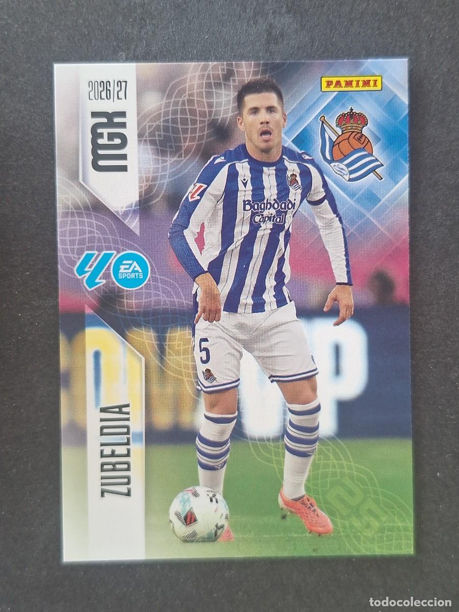 Fu&szlig;ball-Sticker: L1 ZUBELDIA REAL SOCIEDAD 312 PANINI MEGACRACKS 2026 2027 26 27