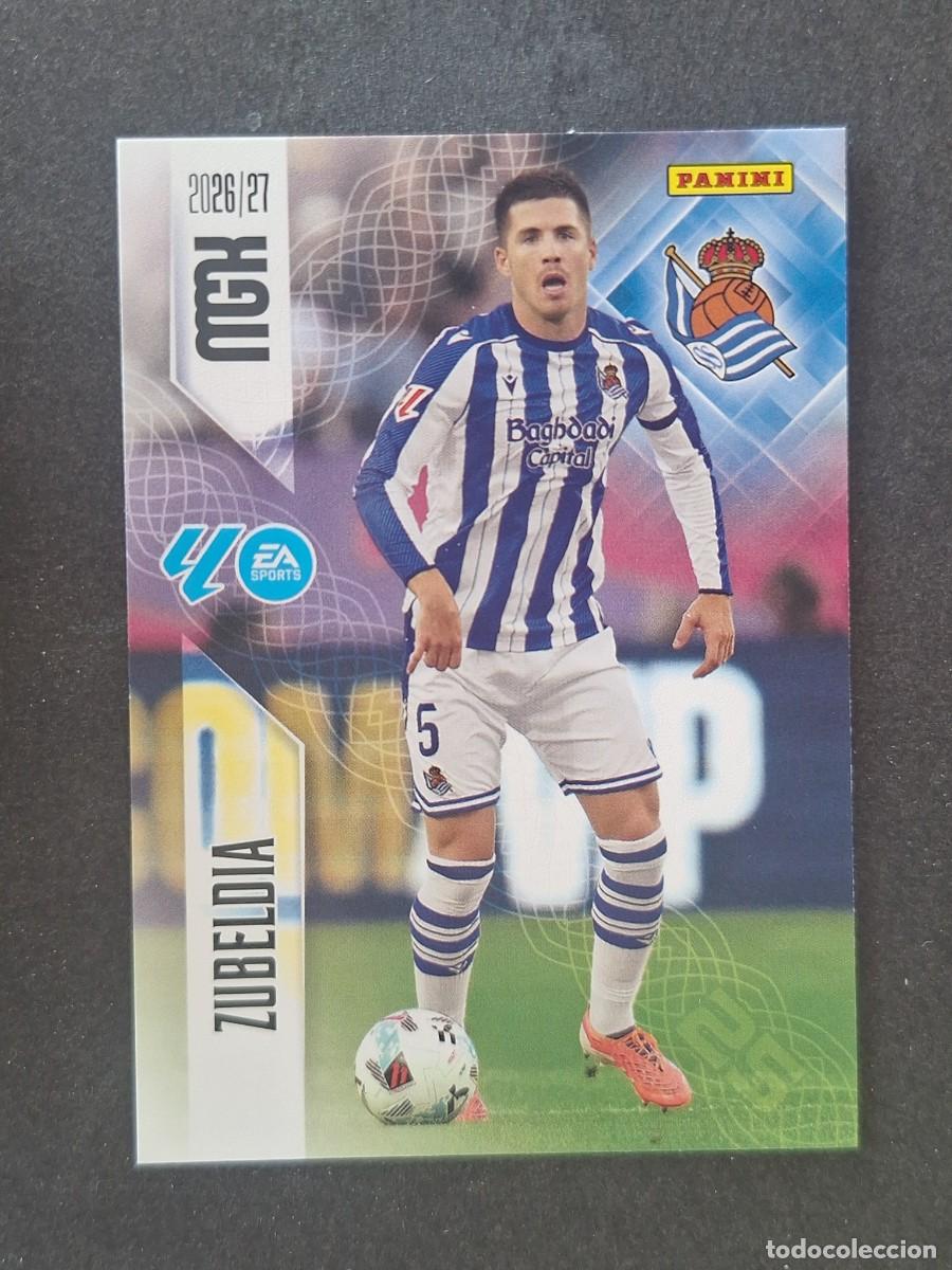 Fu&szlig;ball-Sticker: L1 ZUBELDIA REAL SOCIEDAD 312 PANINI MEGACRACKS 2026 2027 26 27