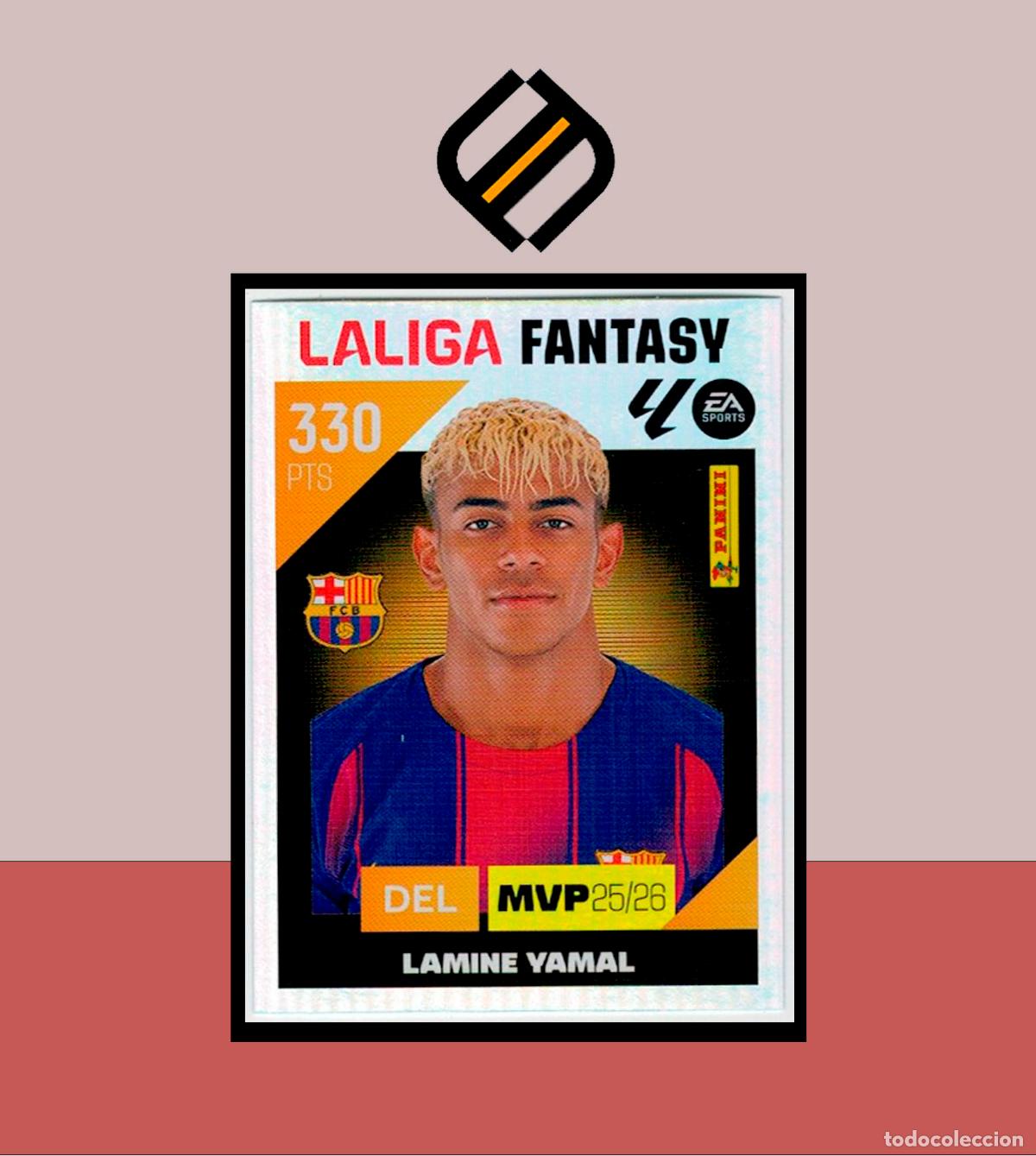 Fu&szlig;ball-Sticker: LIGA ESTE 2026 2027 26 27 PANINI LALIGA FANTASY N&ordm; 5 LAMINE YAMAL BARCELONA BAR&Ccedil;A STICKER COLECCI&Oacute;N