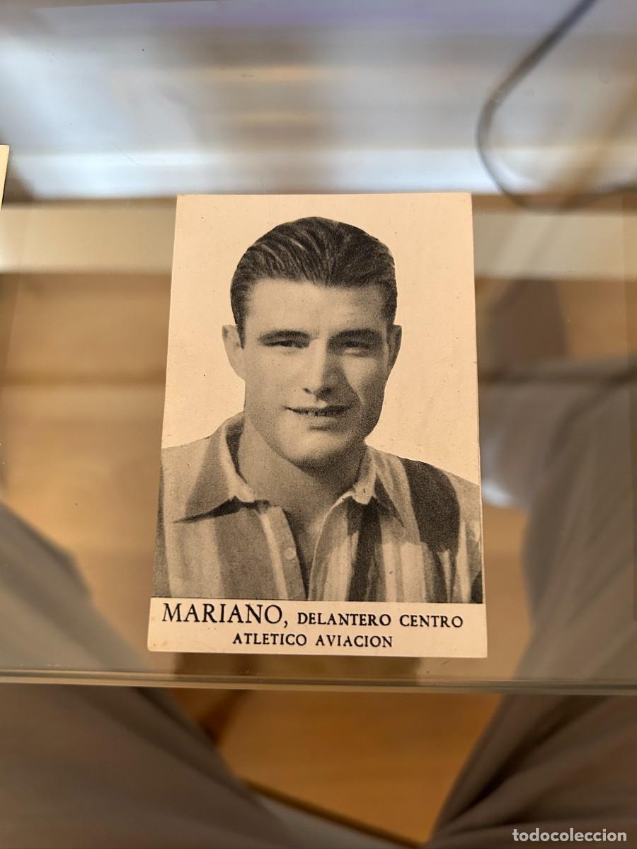 Cromos de f&uacute;tbol: MARIANO ATLETICO AVIACION NUEVO