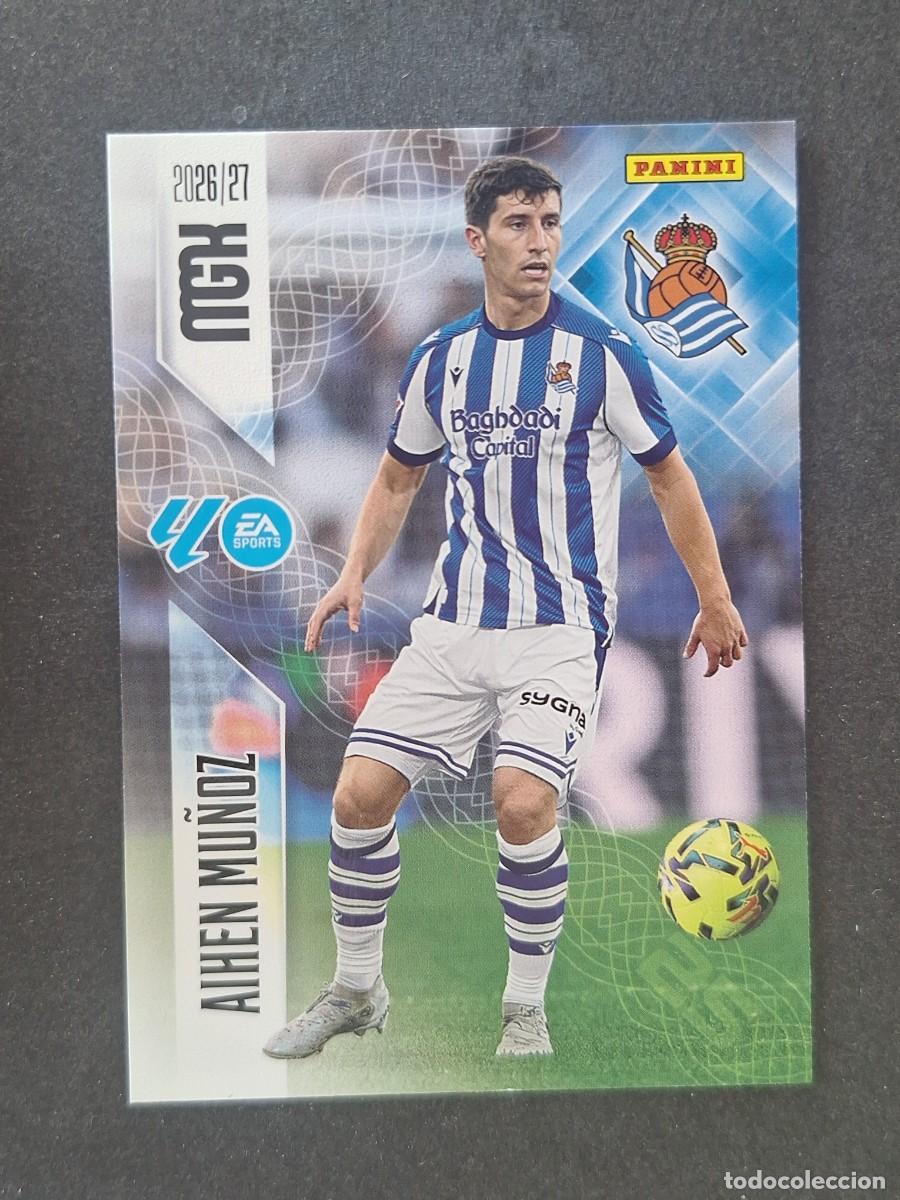 Fu&szlig;ball-Sticker: L1 AIHEN MU&Ntilde;OZ REAL SOCIEDAD 314 PANINI MEGACRACKS 2026 2027 26 27