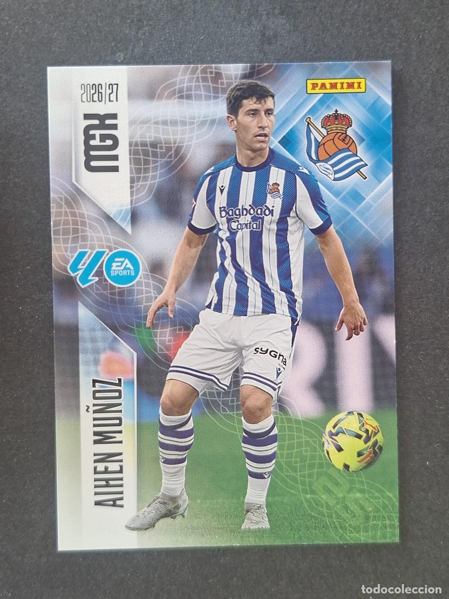 Fu&szlig;ball-Sticker: L1 AIHEN MU&Ntilde;OZ REAL SOCIEDAD 314 PANINI MEGACRACKS 2026 2027 26 27