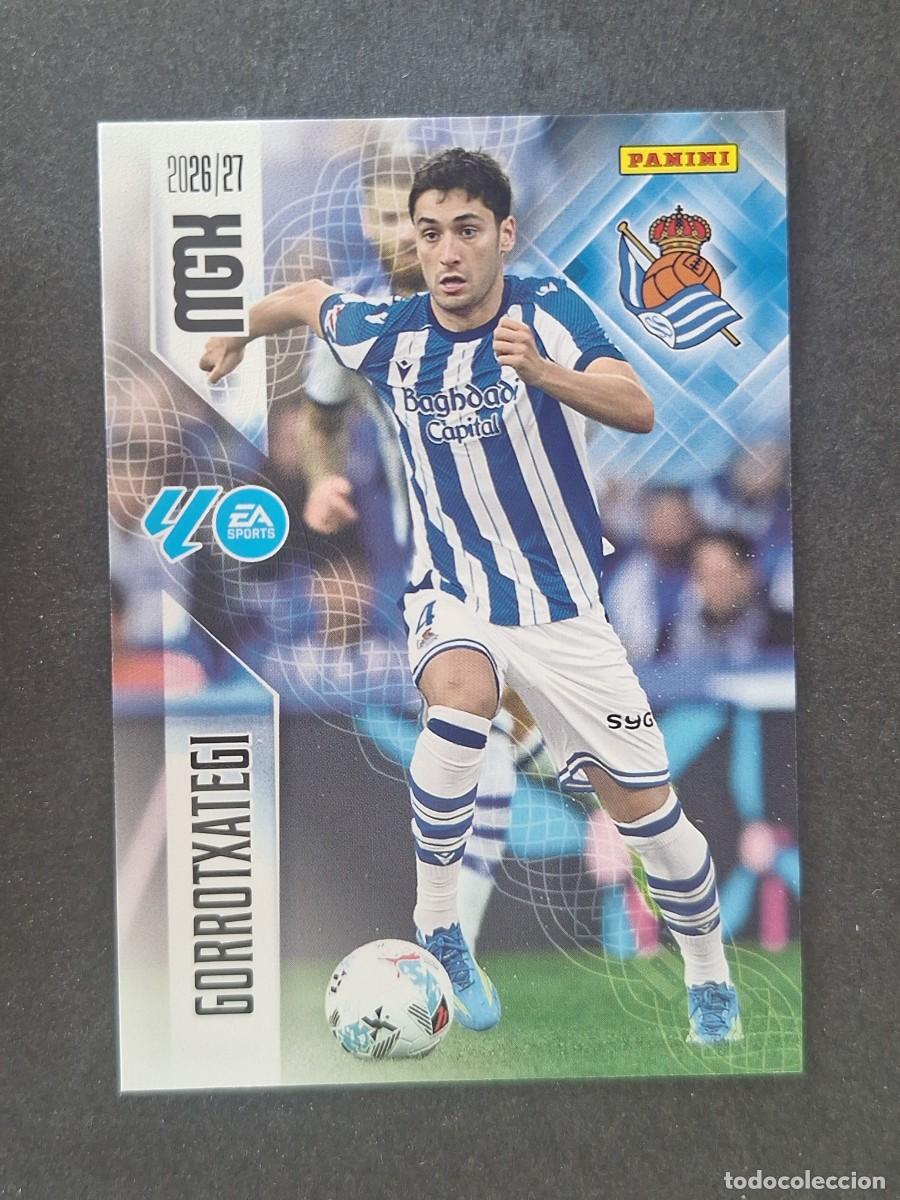 Figurine di Calcio: L1 GORROTXATEGI REAL SOCIEDAD 315 PANINI MEGACRACKS 2026 2027 26 27