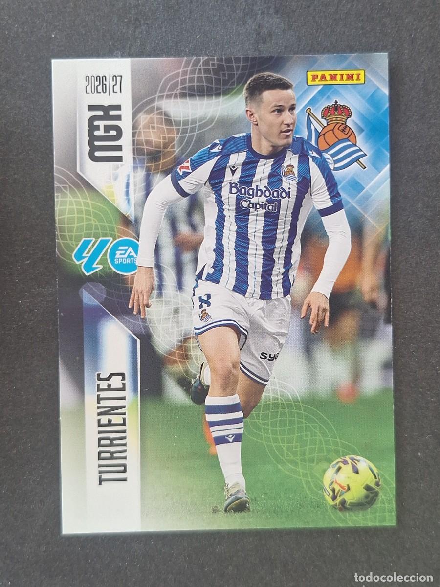 Figurine di Calcio: L1 TURRIENTES REAL SOCIEDAD 316 PANINI MEGACRACKS 2026 2027 26 27