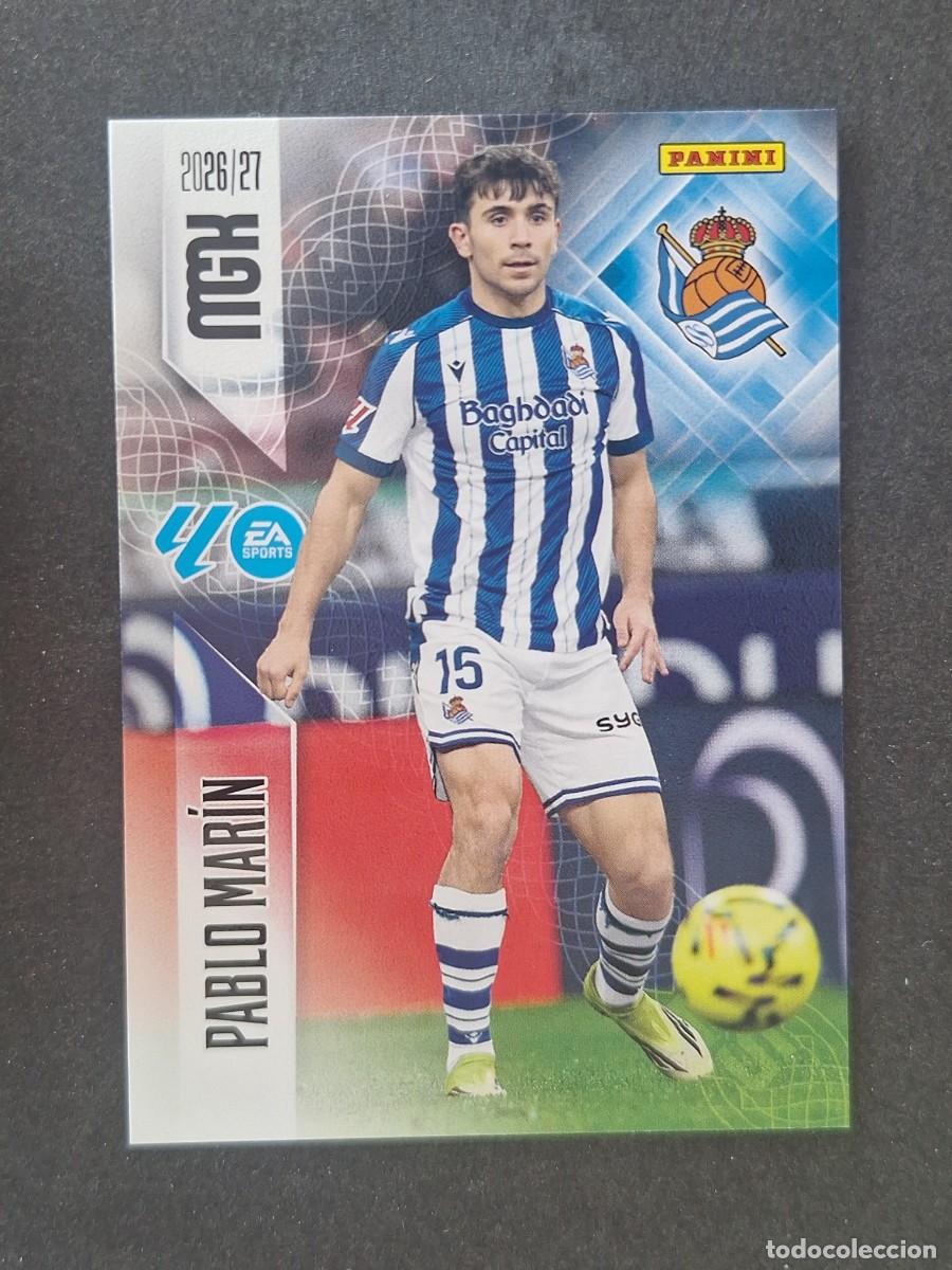 Figurine di Calcio: L1 PABLO MARIN REAL SOCIEDAD 317 PANINI MEGACRACKS 2026 2027 26 27