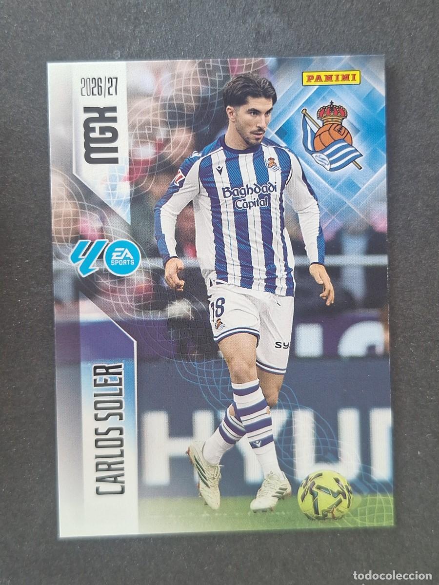 Football Stickers: L1 CARLO SOLER REAL SOCIEDAD 319 PANINI MEGACRACKS 2026 2027 26 27