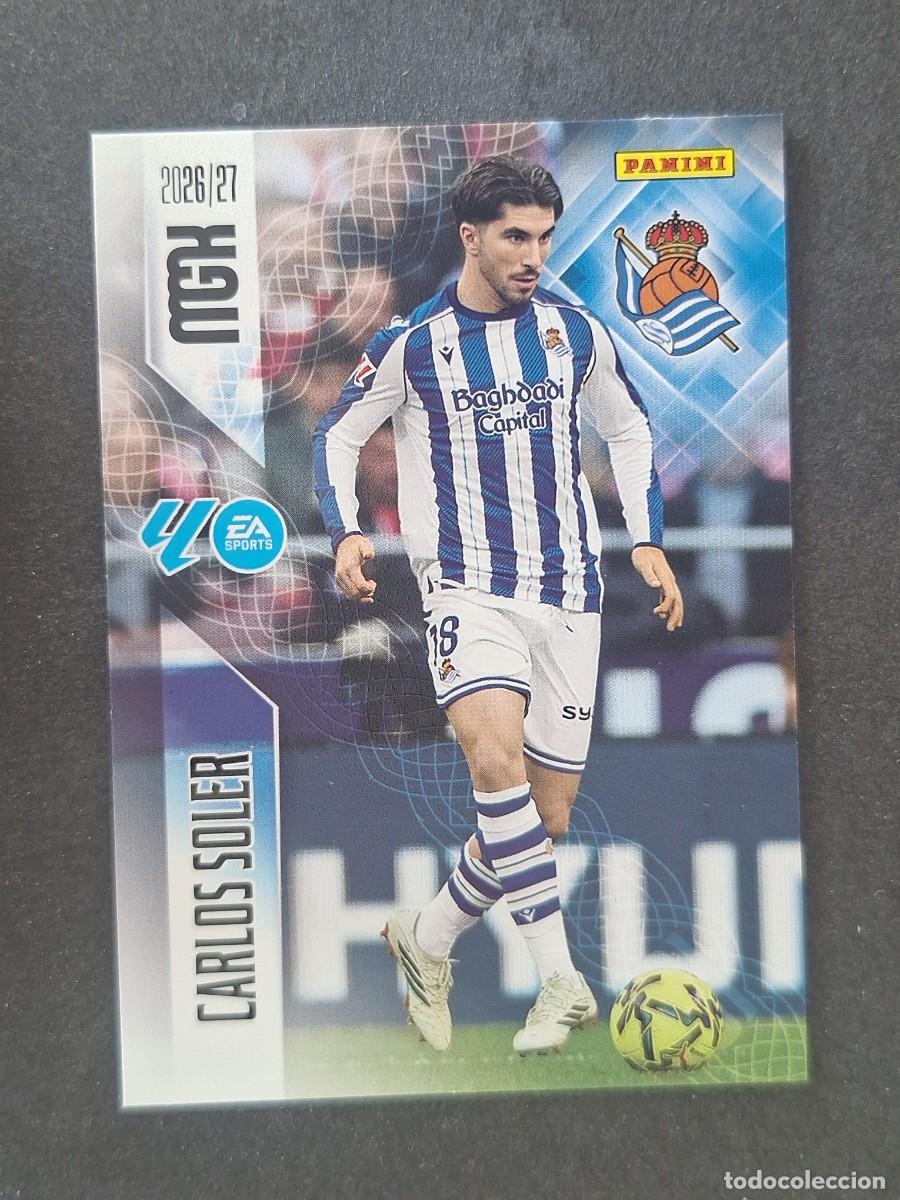 Football Stickers: L1 CARLO SOLER REAL SOCIEDAD 319 PANINI MEGACRACKS 2026 2027 26 27