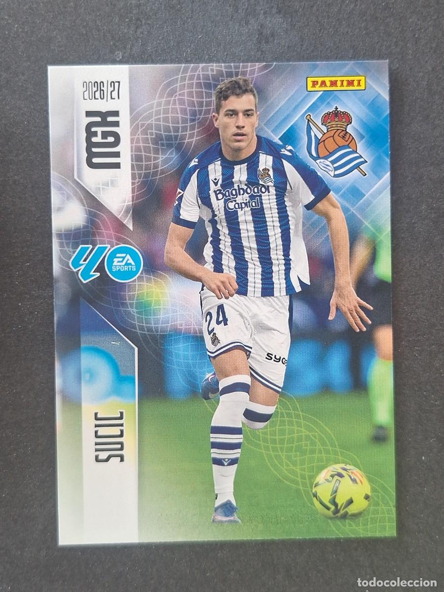 Football Stickers: L1 SUCIC REAL SOCIEDAD 320 PANINI MEGACRACKS 2026 2027 26 27