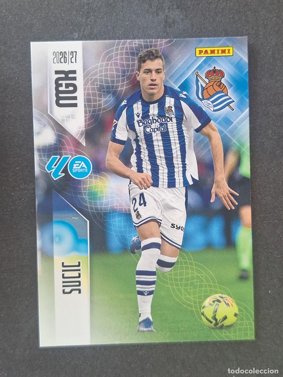 Football Stickers: L1 SUCIC REAL SOCIEDAD 320 PANINI MEGACRACKS 2026 2027 26 27