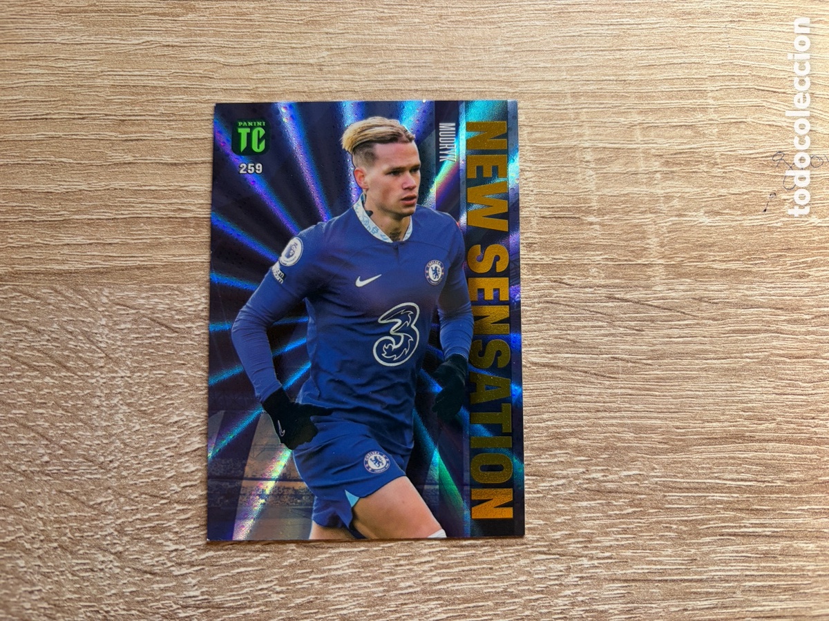 Football Stickers: 259 MYKHAILO MUDRYK PANINI TOP CLASS 2023 TC 23 CHELSEA NEW SENSATION