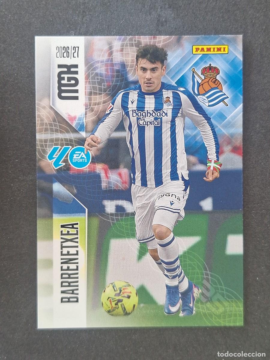 Football Stickers: L1 BARRENETXEA REAL SOCIEDAD 321 PANINI MEGACRACKS 2026 2027 26 27