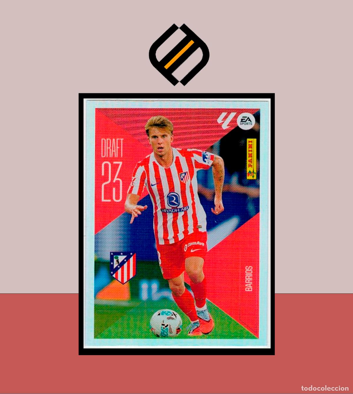 Football Stickers: LIGA ESTE 2026 2027 26 27 PANINI DRAFT 23 N&ordm; 3 BARRIOS ATL&Eacute;TICO MADRID STICKER ALB&Uacute;M COLECCI&Oacute;N