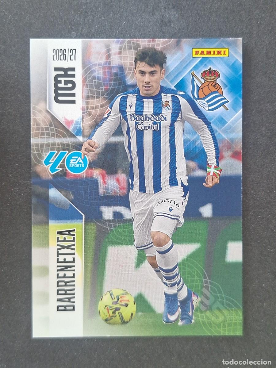 Football Stickers: L1 BARRENETXEA REAL SOCIEDAD 321 PANINI MEGACRACKS 2026 2027 26 27