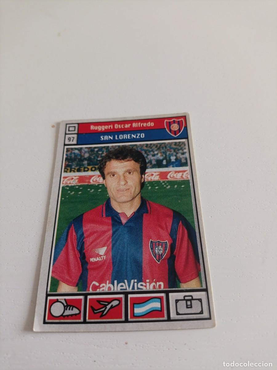 Football Stickers: Oscar Ruggeri San Lorenzo de Almagro
