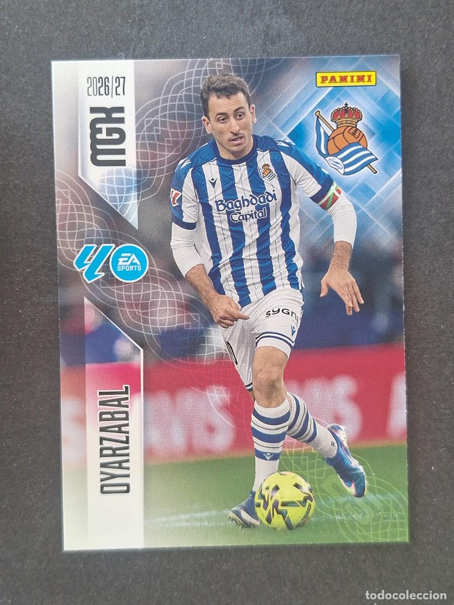 Football Stickers: L1 OYARZABAL REAL SOCIEDAD 324 PANINI MEGACRACKS 2026 2027 26 27